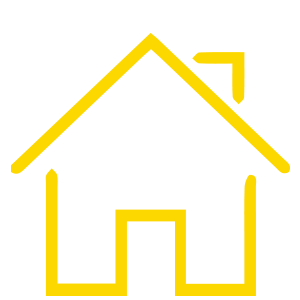 yellow house icon